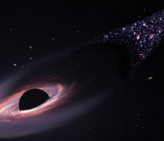 υπερμεγέθης μαύρη τρύπα