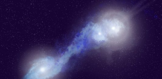 Ανακαλύφθηκαν τρεις υπερμεγέθεις μαύρες τρύπες σε τροχιά σύγκρουσης!