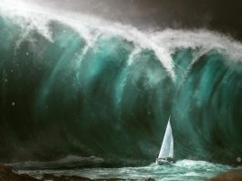 H NASA για πρώτη φορά καταγράφει σε υψηλή ανάλυση το μεγαλύτερο τσουνάμι – γίγας (video) τσουνάμι