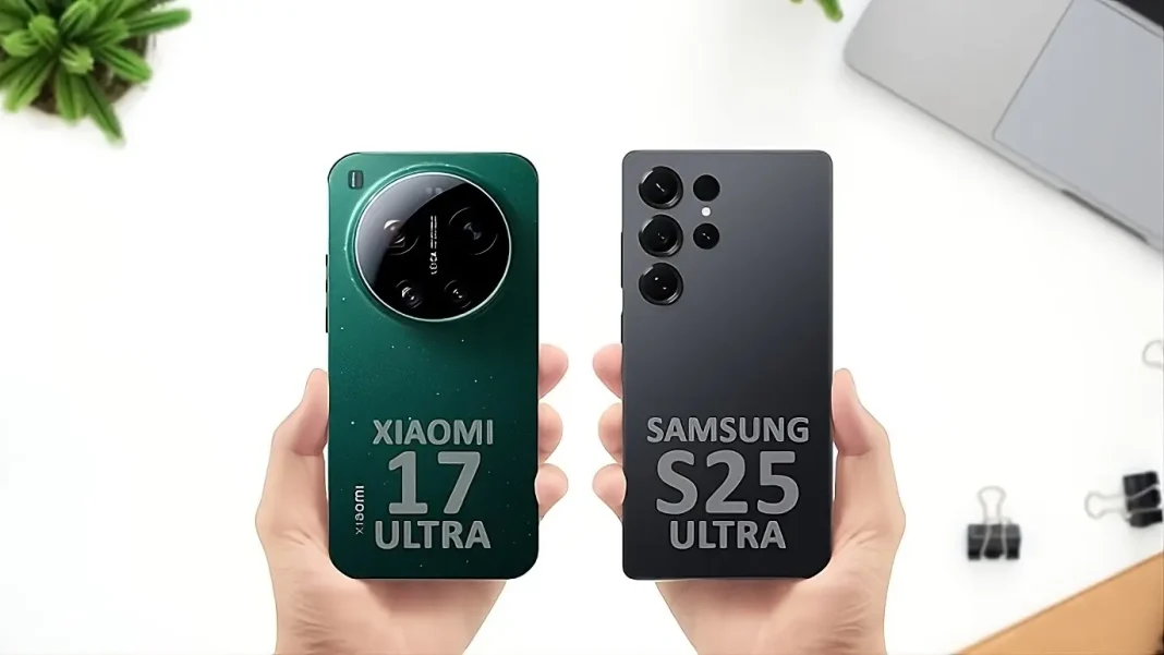 Galaxy S25 Ultra Xiaomi 17 Ultra