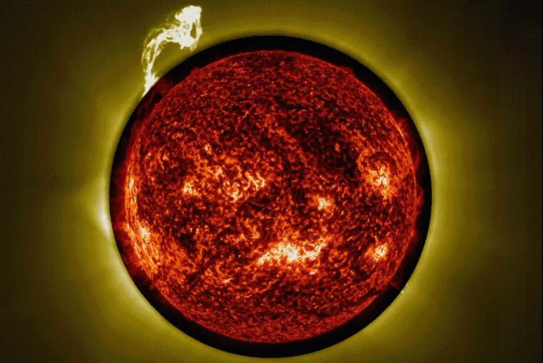 Proba-3 solar flare