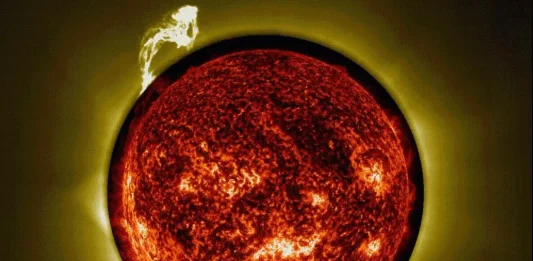 Proba-3 solar flare