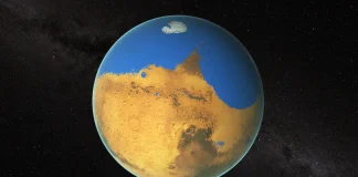 επιφάνεια του Άρη νερό