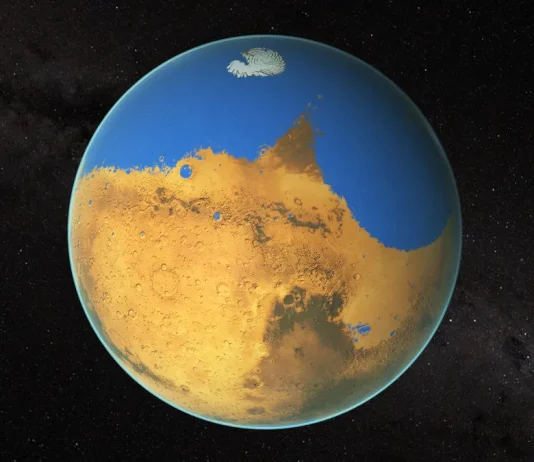 επιφάνεια του Άρη νερό