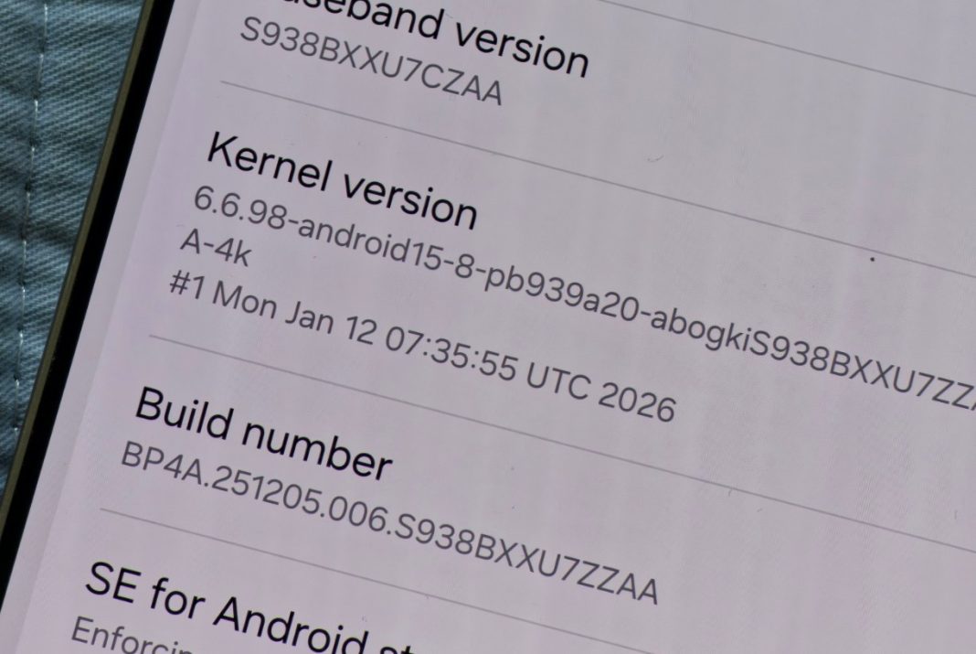 samsung kernel upgrade 2026