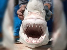 Σπάνια συνάντηση με μεγάλο λευκό καρχαρία στην Μεσόγειο, αποκαλύπτει έναν πληθυσμό φάντασμα