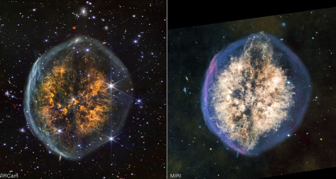 nasa νεφέλωμα του Εκτεθειμένου Κρανίου