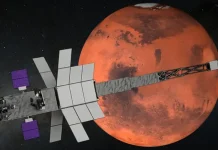 Το πρώτο πυρηνικό διαστημόπλοιο της NASA θα στείλει στον Άρη ελικόπτερα Skyfall σύντομα Reactor-1 (SR-1) Freedom Skyfall