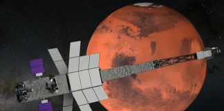 Το πρώτο πυρηνικό διαστημόπλοιο της NASA θα στείλει στον Άρη ελικόπτερα Skyfall σύντομα Reactor-1 (SR-1) Freedom Skyfall