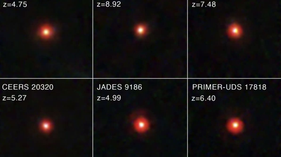 μικρές κόκκινες τελείες ή LRDs