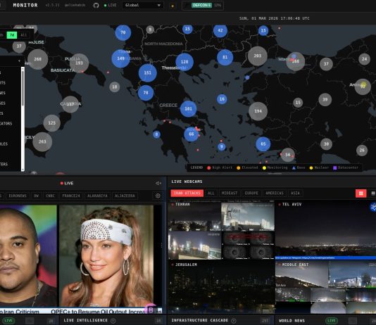 World Monitor: Η εφαρμογή για ό,τι συμβαίνει σε πραγματικό χρόνο world monitor