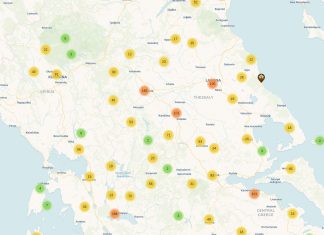 Χάρτης ασφαλών σημείων συγκέντρωσης