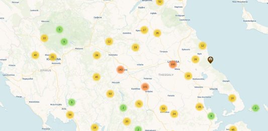 Χάρτης ασφαλών σημείων συγκέντρωσης