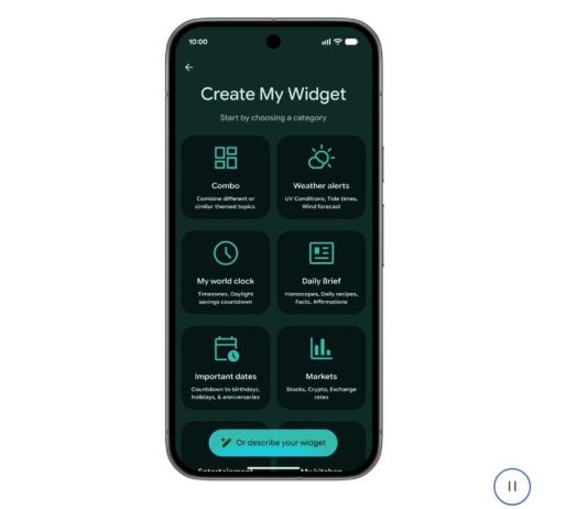 Create My Widget