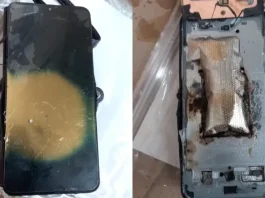 Άλλη μια συσκευή της Samsung πήρε φωτιά και έσκασε!