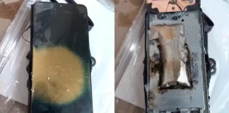 Άλλη μια συσκευή της Samsung πήρε φωτιά και έσκασε!