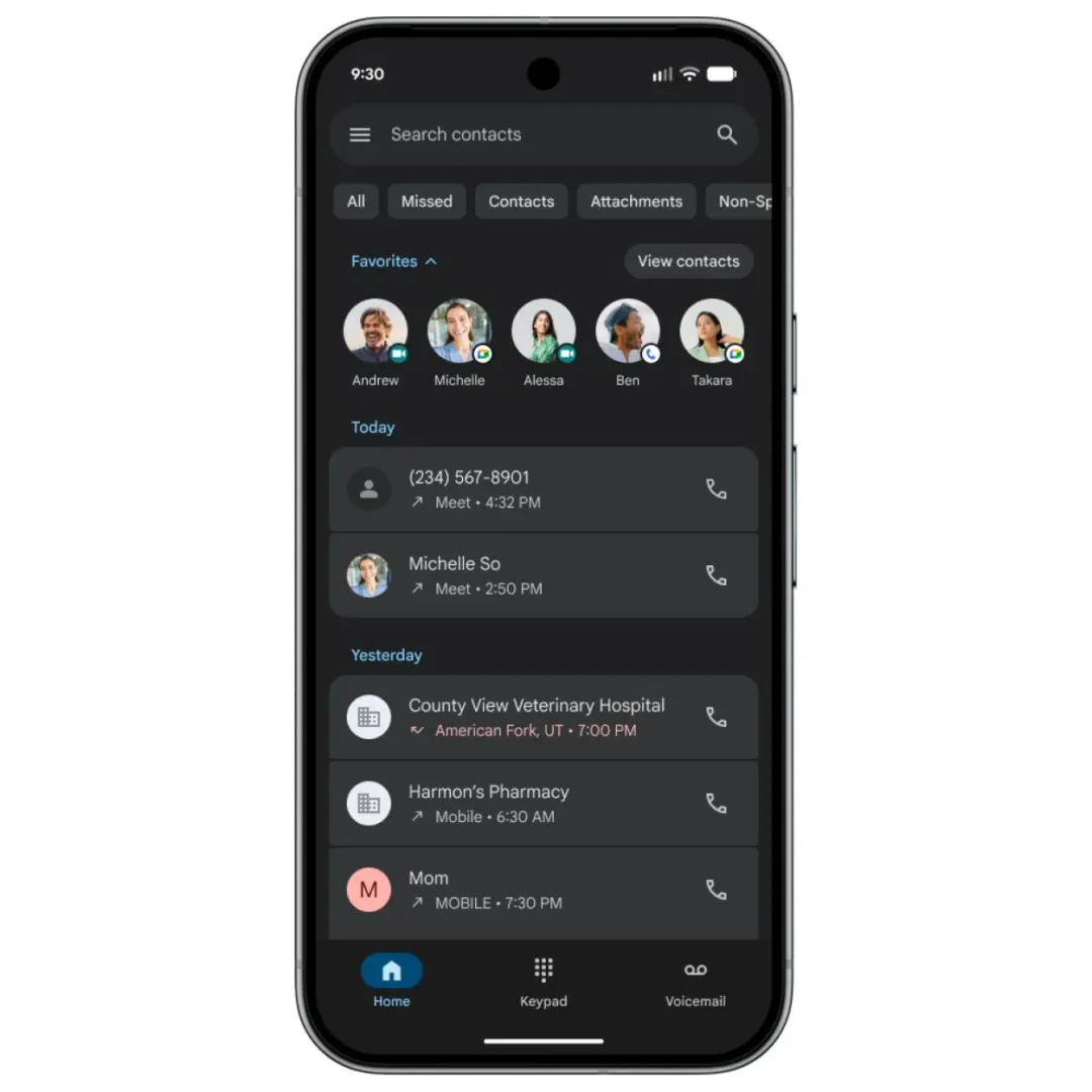 Google Phone: Εμφάνιση νέου είδους κλήσεων για πρώτη φορά