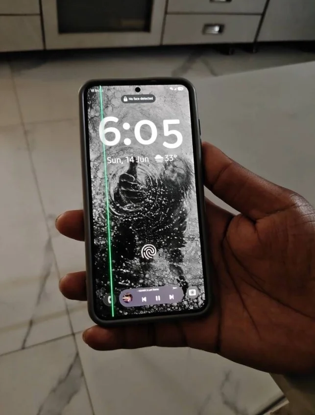 One UI 8.5 πράσινη γραμμή