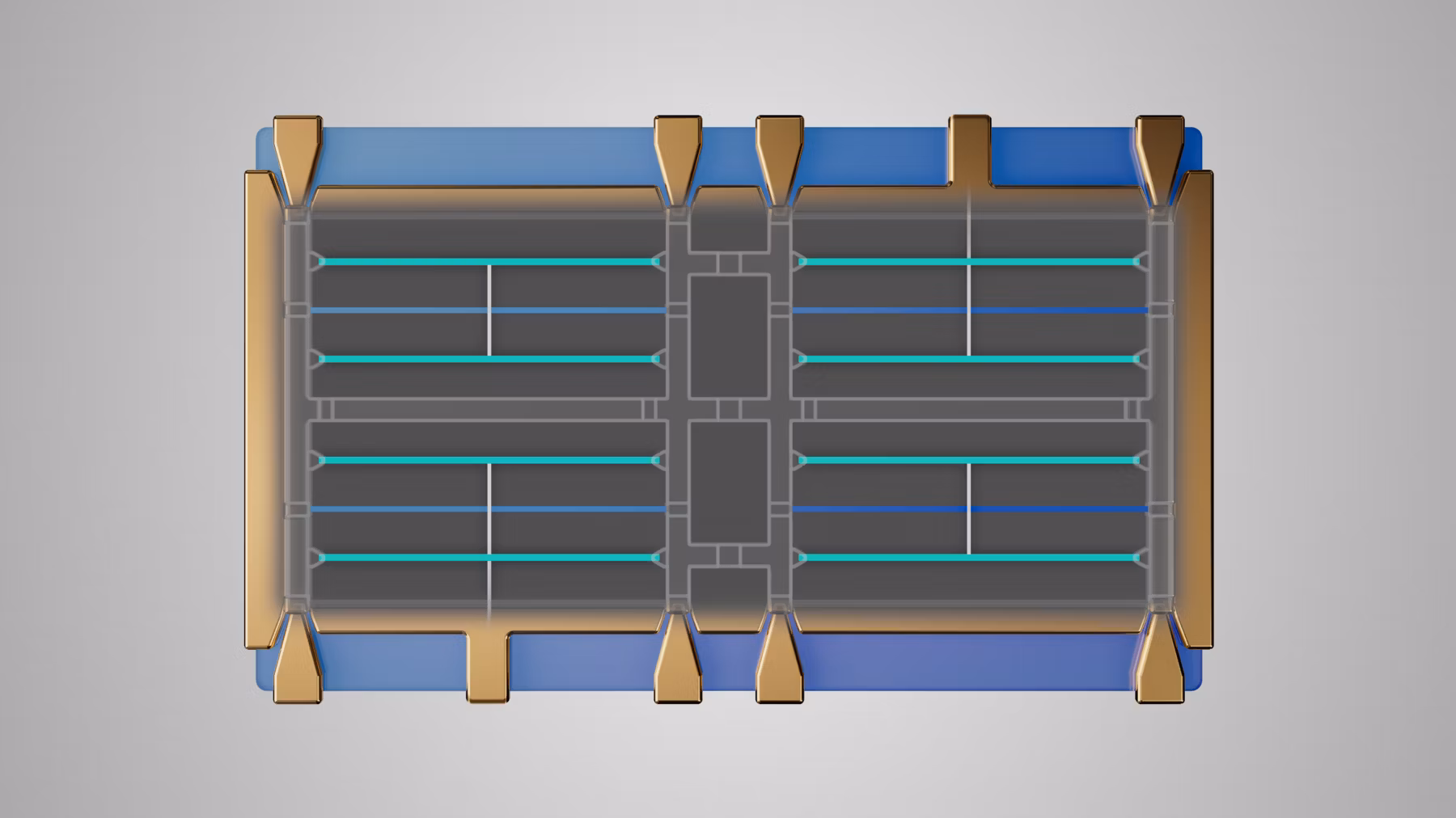 Διάγραμμα τετράδας τοπολογικών qubits (tetrons) του Majorana 2
