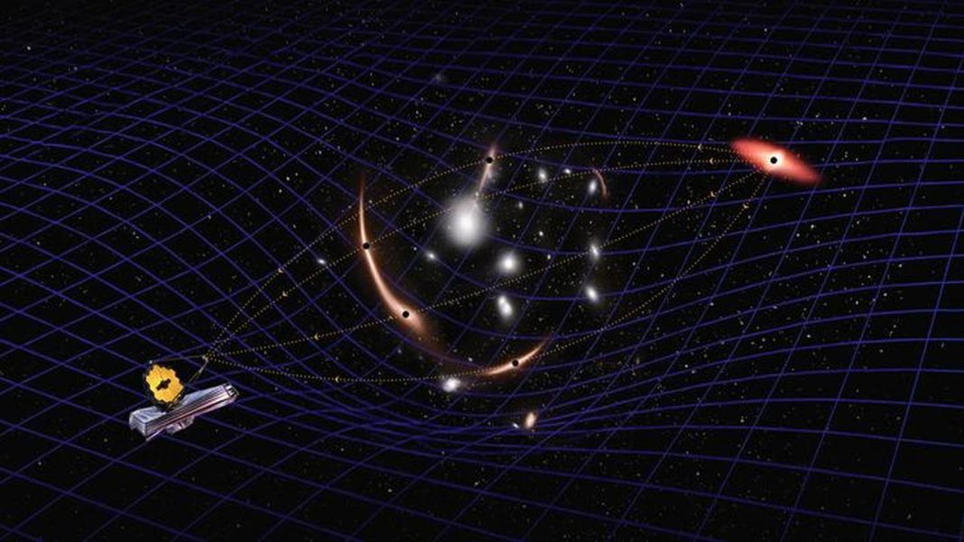 james webb black hole