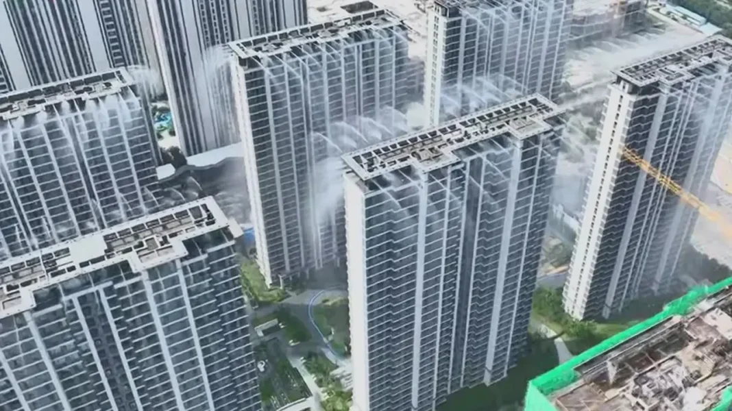China artificial myst rain Η τεχνητή ομίχλη της Κίνας μειώνει τις θερμοκρασίες σε πόλεις κατά 10 βαθμούς Κελσίου