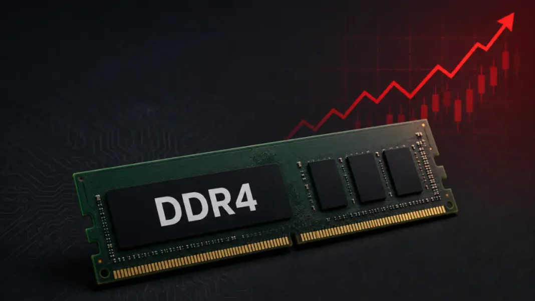 DDR4-memory-price-surge Και οι DDR4 και DDR3 θα δουν τις τιμές τους να αυξάνονται δραματικά το τρίτο τρίμηνο του 2026