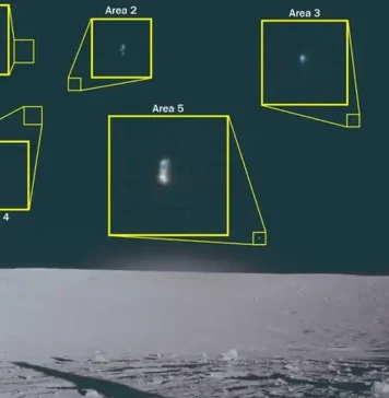 Λήψεις της NASA από την επιφάνεια της Σελήνης που δείχνουν περίεργα φώτα.