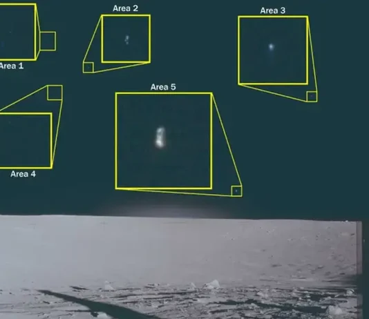 Λήψεις της NASA από την επιφάνεια της Σελήνης που δείχνουν περίεργα φώτα.