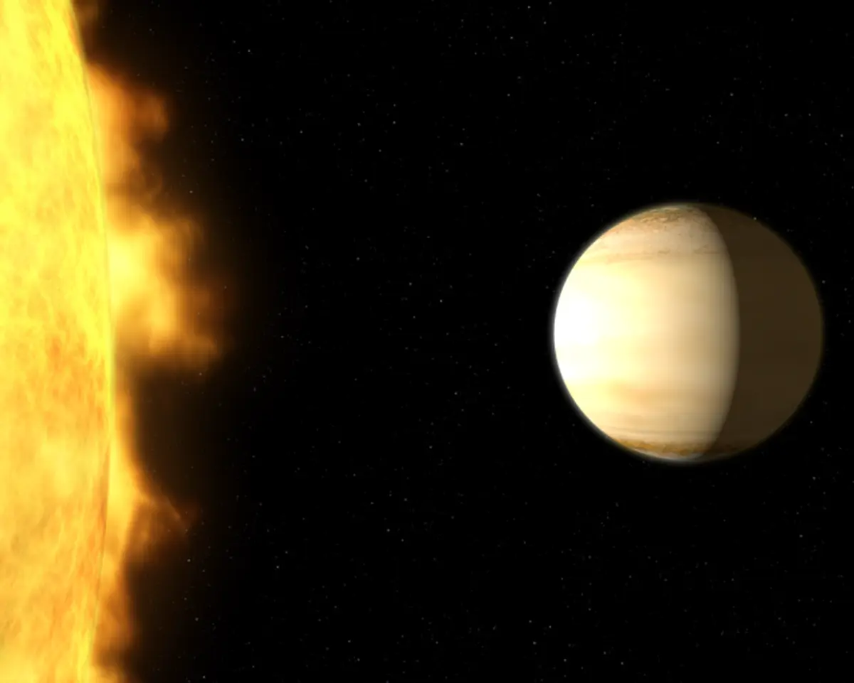 Ο εξωπλανήτης WASP-39b σε τροχιά κοντά στο μητρικό του άστρο