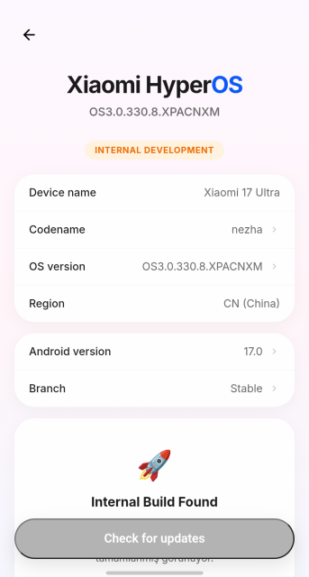 Διαρροή εσωτερικού firmware HyperOS 3.3 για συσκευές Xiaomi