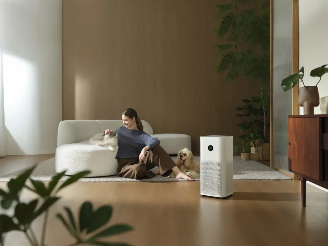 Xiaomi Smart Air Purifier 6-enjoy fresh air immediately Ο καθαριστής αέρα Xiaomi Mijia Smart Air Purifier 6 για απομάκρυνση ρύπων και αλλεργιογόνων