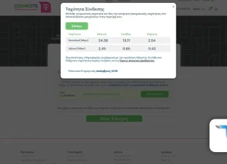 έλεγχος διαθεσιμότητας cosmote