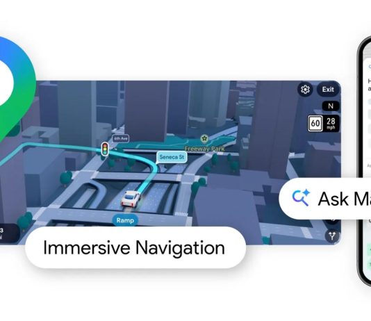 Google Maps: Η μεγαλύτερη αναβάθμιση, το Immersive Navigation έρχεται Η φωτογραφία δείχνει το Immersive navigation του Google Maps τη μεγαλύτερη αναβάθμιση στην εφαρμογή χαρτών Google
