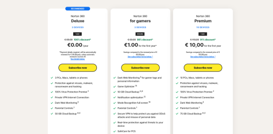Πήραμε δωρεάν το Norton 360 Deluxe + VPN για 1 χρόνο και έτσι το κάνετε norton