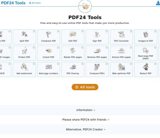 PDF24 Tools: Εντελώς δωρεάν για όλους – Μας εντυπωσίασε