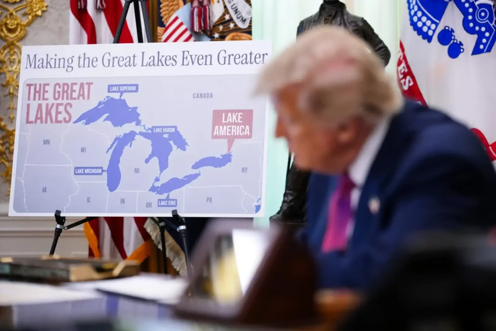 Η Google μετονομάζει την Λίμνη Οντάριο σε Lake America μετά την απόφαση Trump
