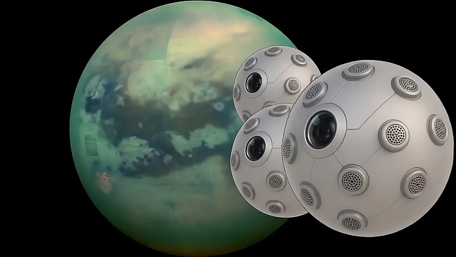 Η NASA σχεδιάζει μικρές ιπτάμενες σφαίρες για την εξερεύνηση των σπηλιών του Τιτάνα