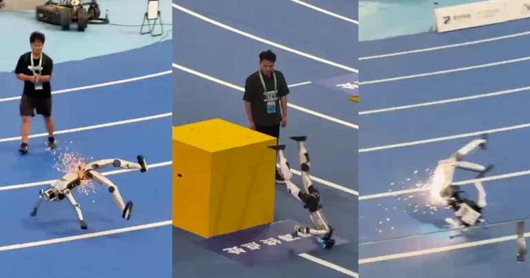 Στο World Humaoid Robot Games τα ρομπότ εκτός από επιδόσεις μας έδωσαν και bloopers
