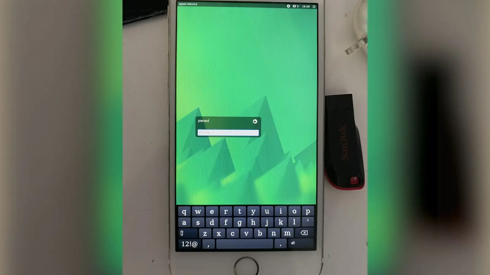 Χρήστης πέρασε Linux σε iPhone 6s