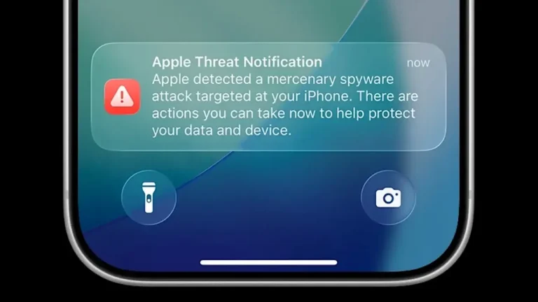 Ειδοποιήσεις της Apple για συσκευές που έχουν παραβιαστεί από spyware