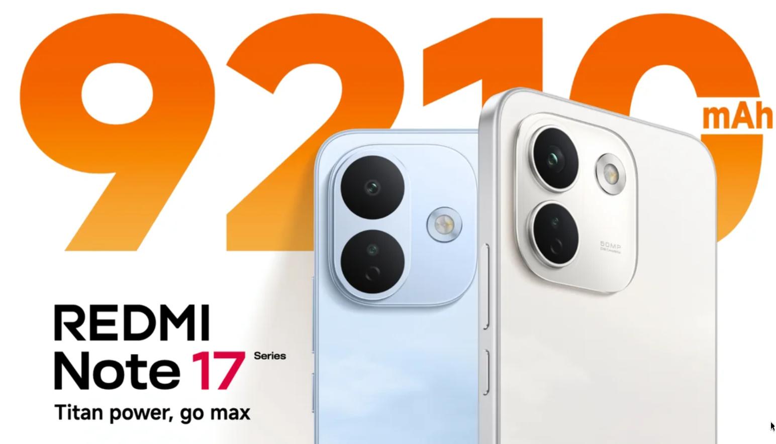 redmi note 17 series launch poster