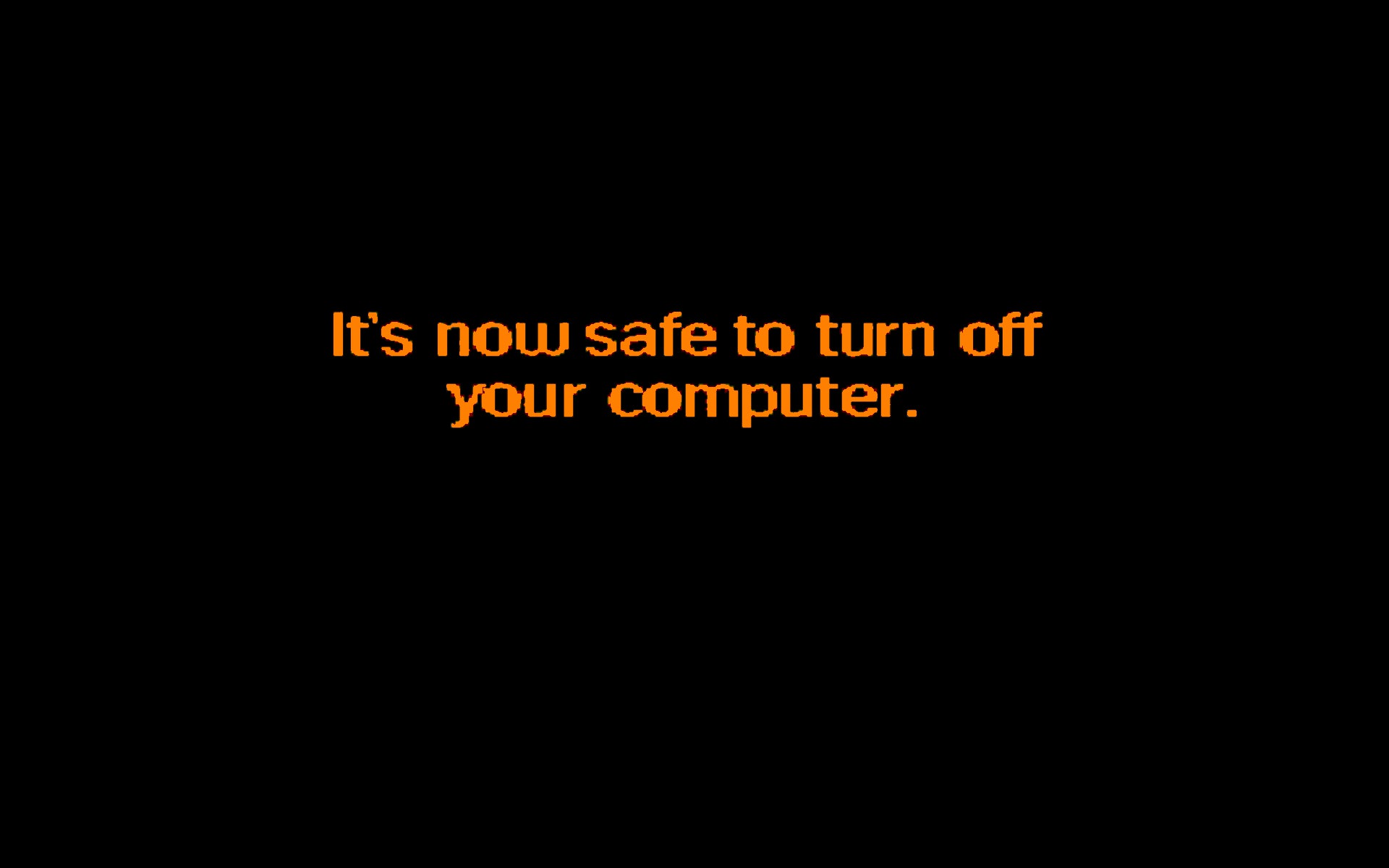 Η προτροπή για το shutdown των Windows 95