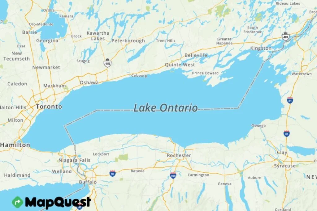 H Lake Ontario στο MapQuest