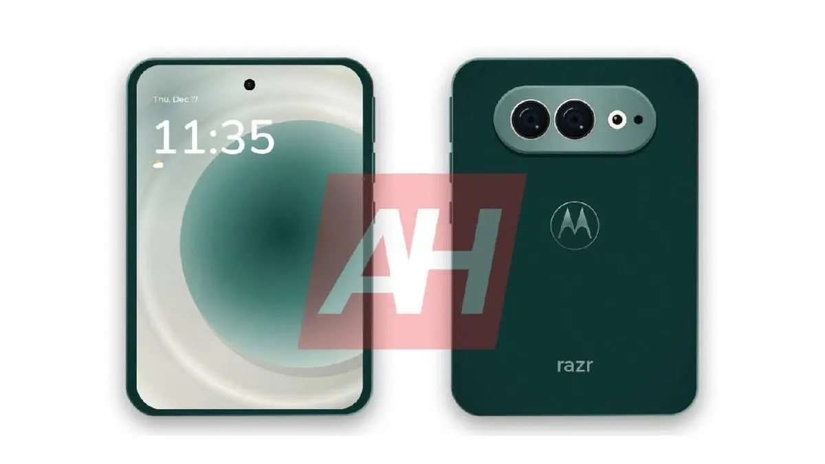Το Motorola Razr Fold Ultra προσοψη και πλάτη