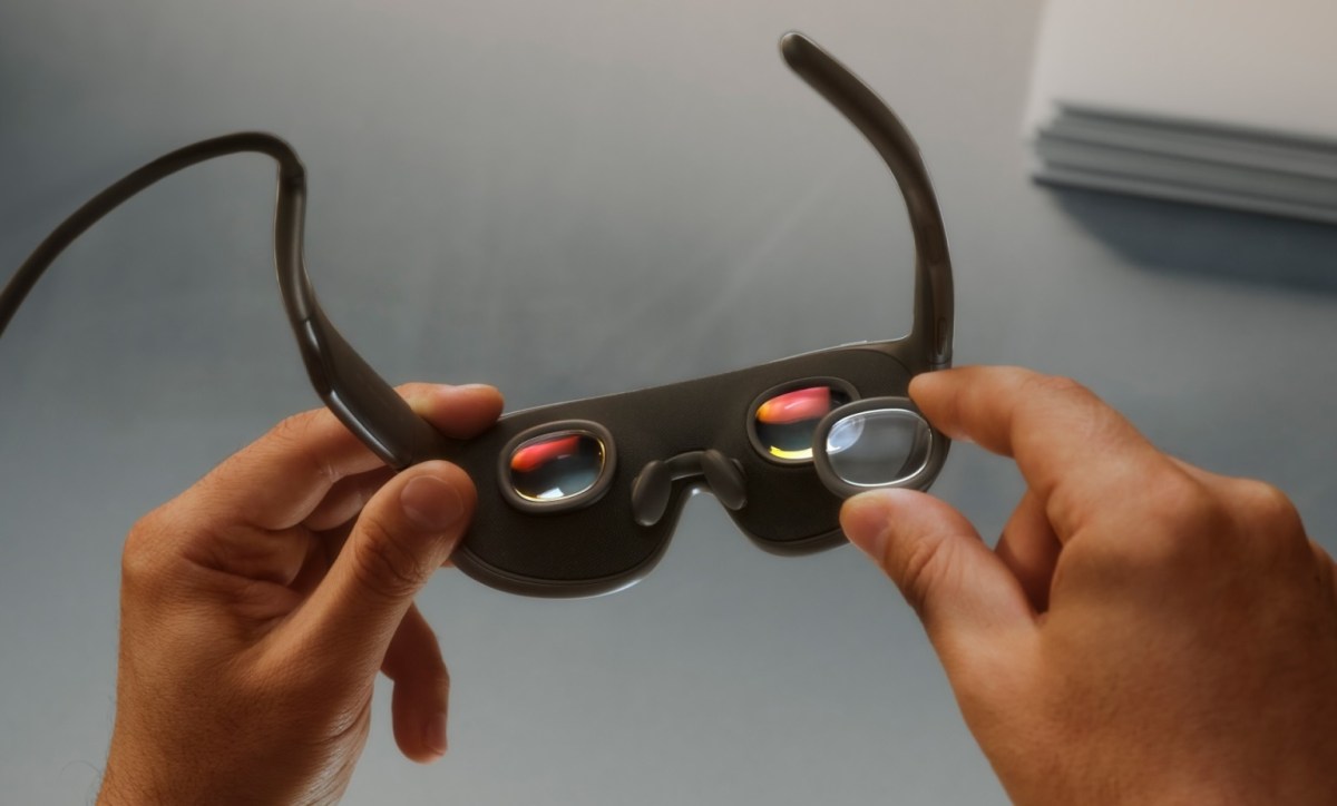 Το εσωτερικό μέρος των Ray-Ban VR Glasses