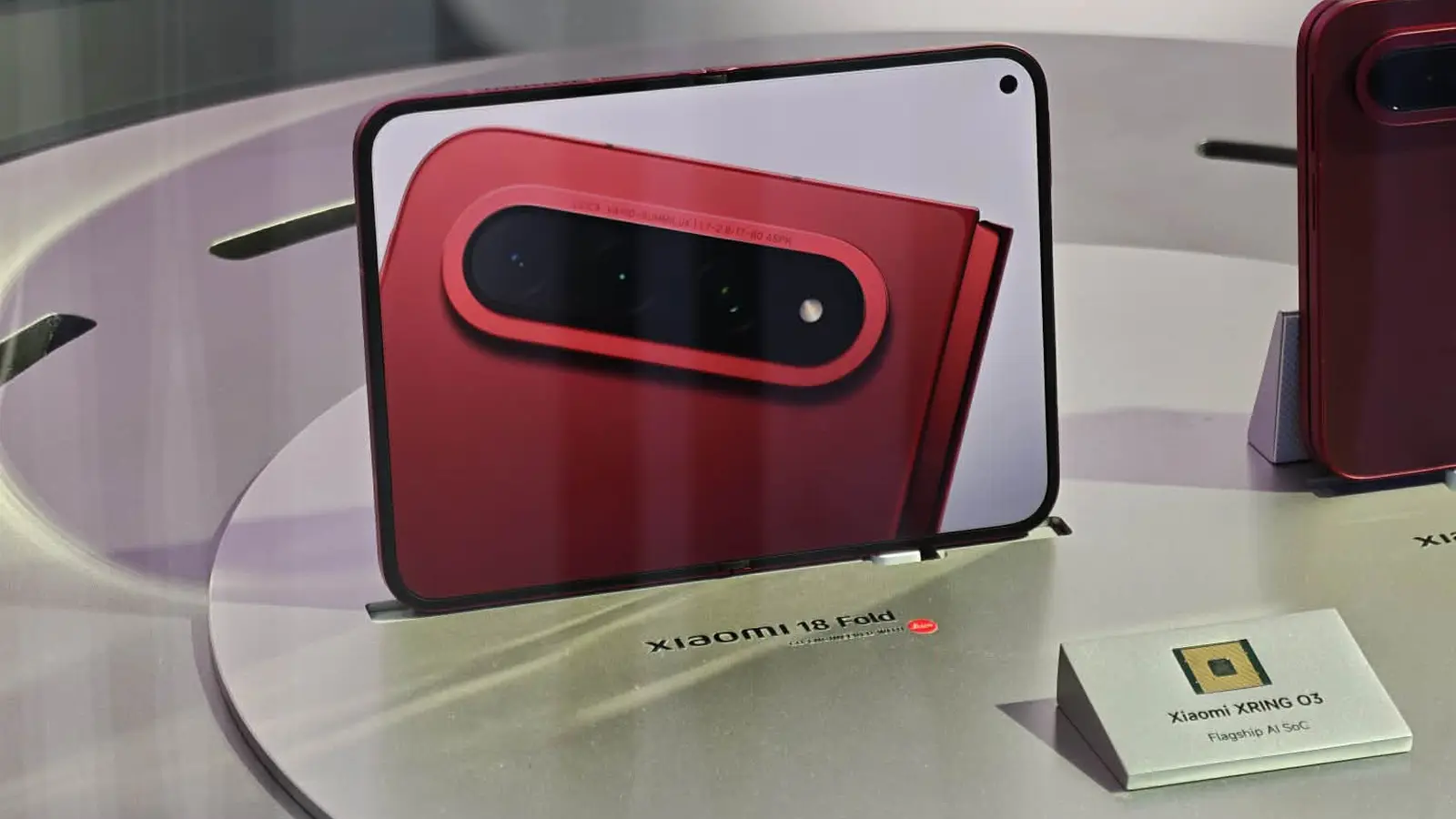 Το Xiaomi 18 Fold όπως το φωτογραφίσαμε στην IFA 2026