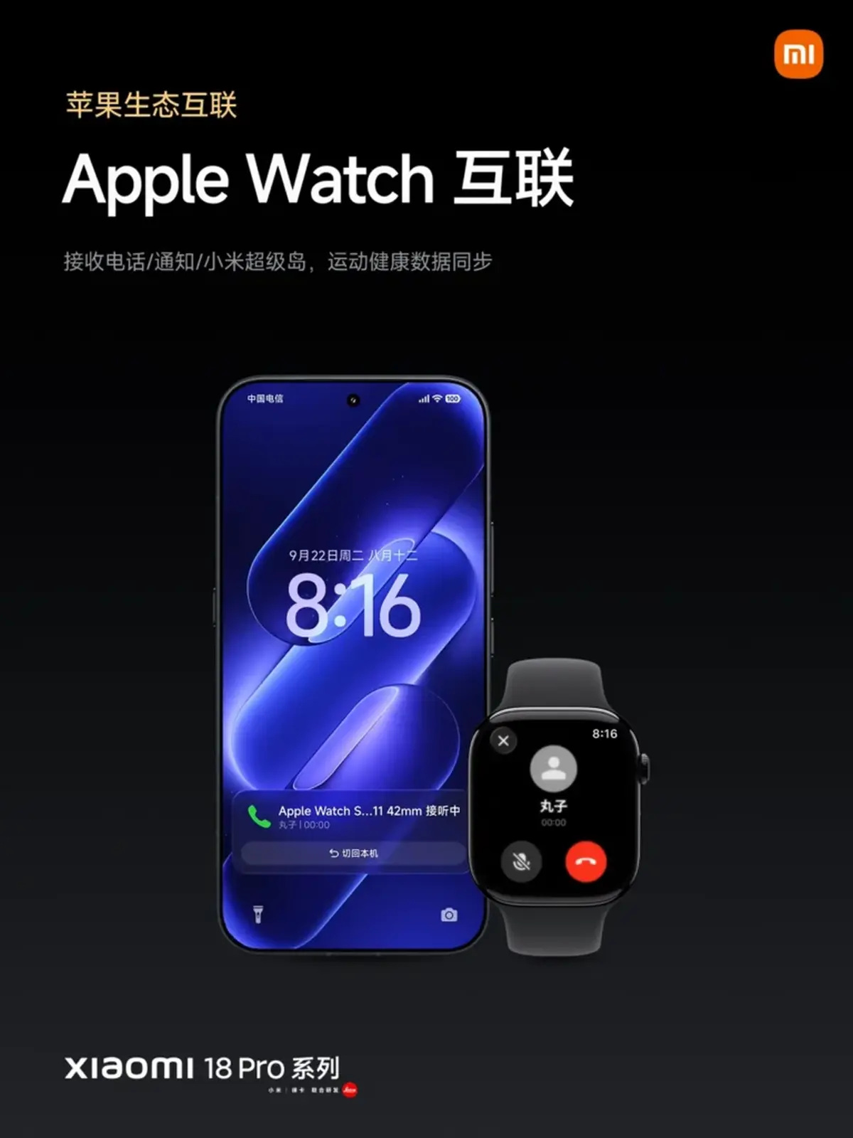 H Xiaomi φέρνει υποστήριξη σε Apple Watch με τα Xiaomi 18 Pro