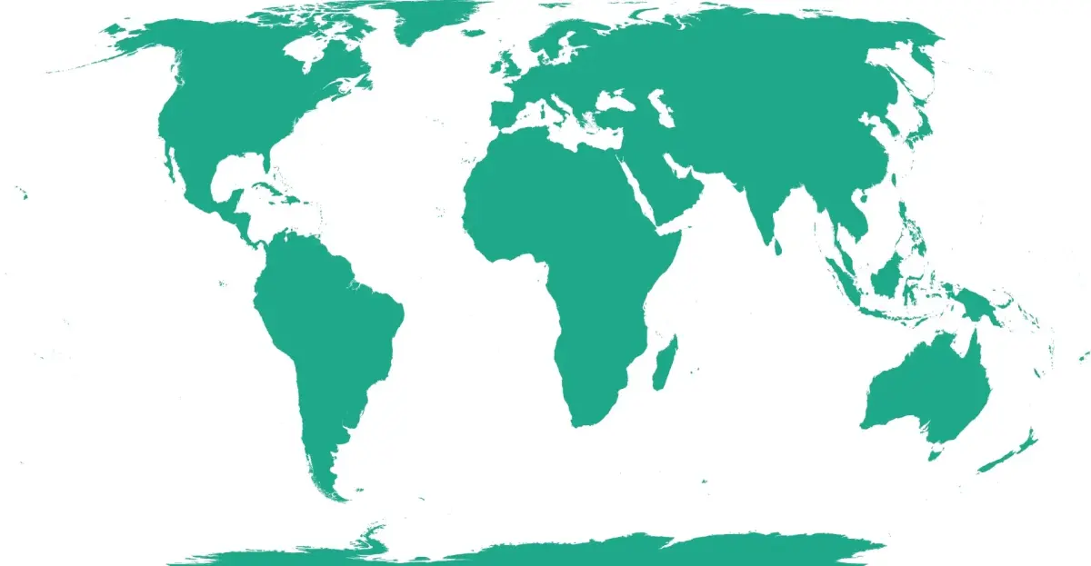 O Equal Earth παγκόσμιος χάρτης όπως ψηφίστηκε από τον ΟΗΕ