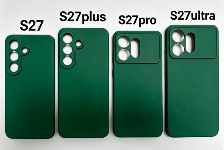 Η εικόνα παρουσιάζει το design της κάμερας του Samsung Galaxy S27, Samsung Galaxy S27 Plus, Samsung Galaxy S27 Pro και Samsung Galaxy S27 Ultra και προέρχεται από τον Ice Universe.