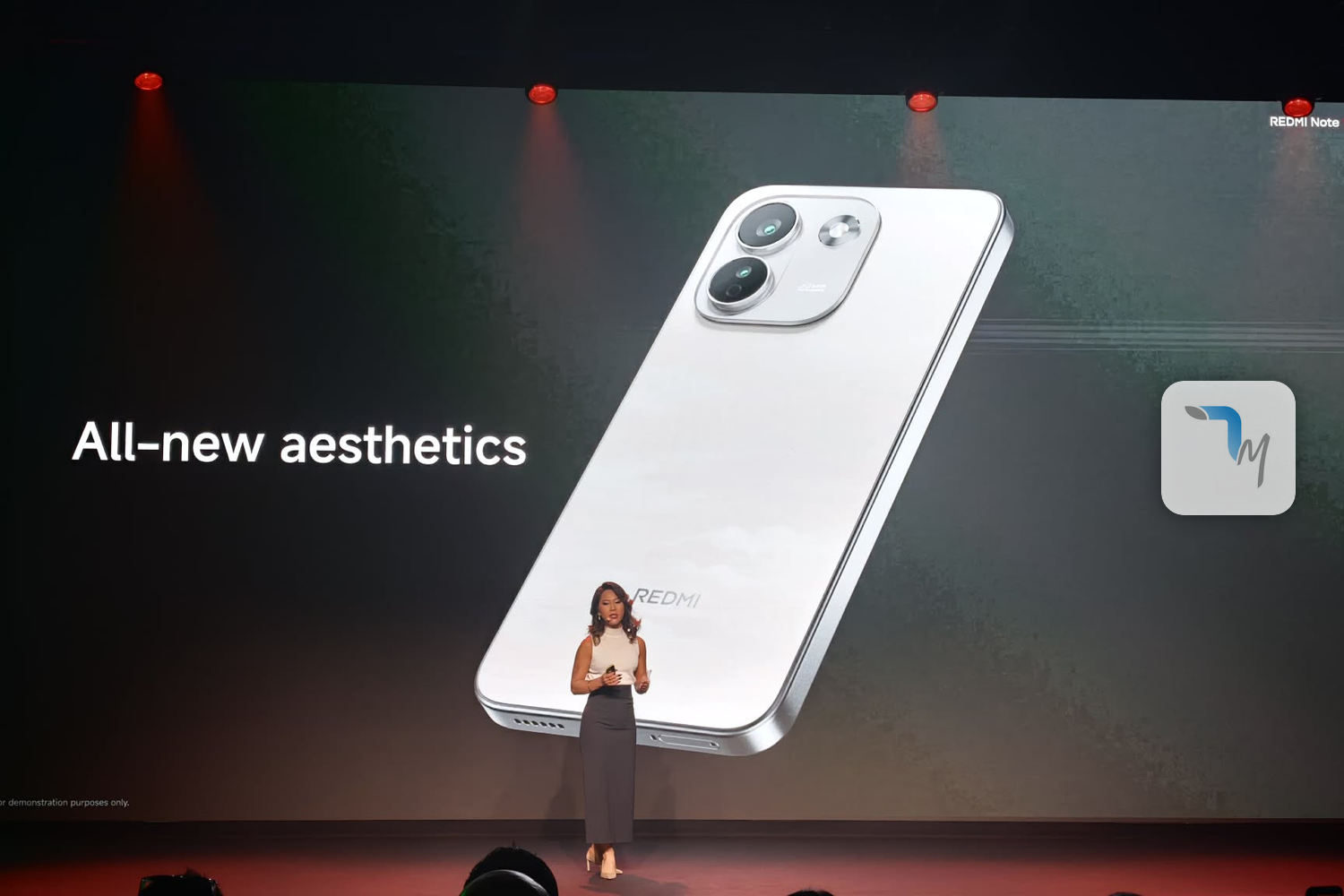 Φωτογραφία από την παρουσίαση της σειράς Xiaomi Redmi Note 17 Series από τη Βουδαπέστη.